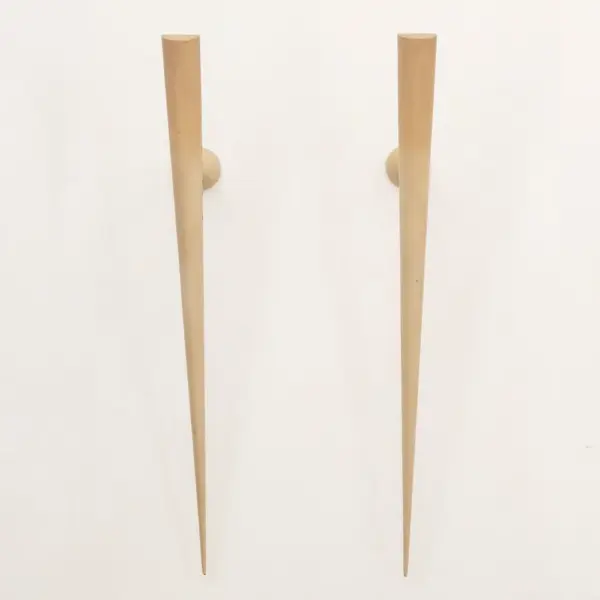 Mid-Century Slender Torch Wall Lights Italy C 1950s | ImParlour
