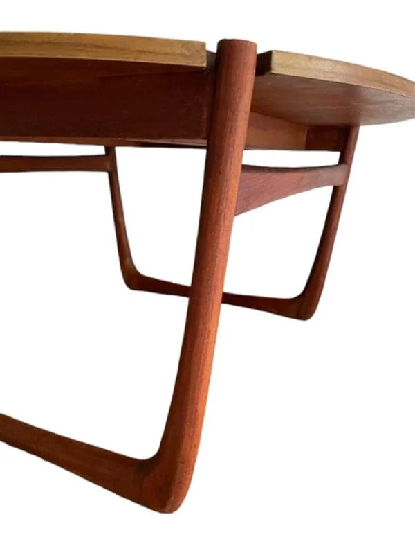 Mid-century-sled-side-table