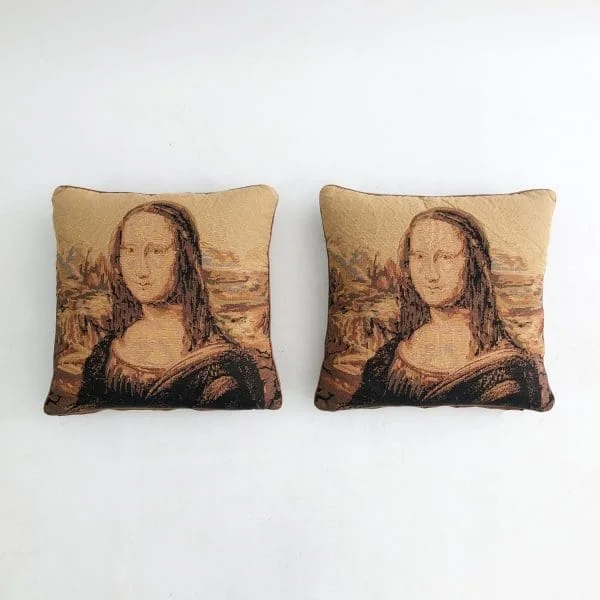 Mona Lisa Cushions Circa 1970s - Image 2