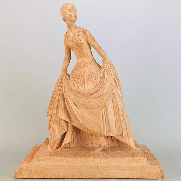 Art Deco Sculpture by Demetre Chiparus – Cinderella