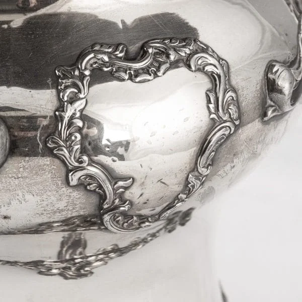 Old Sheffield Plated Wine Cooler, England Circa 1840 - Image 7