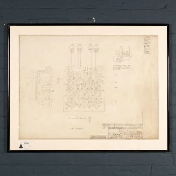 Original Concorde Design Drawing, England 1960s - Image 2