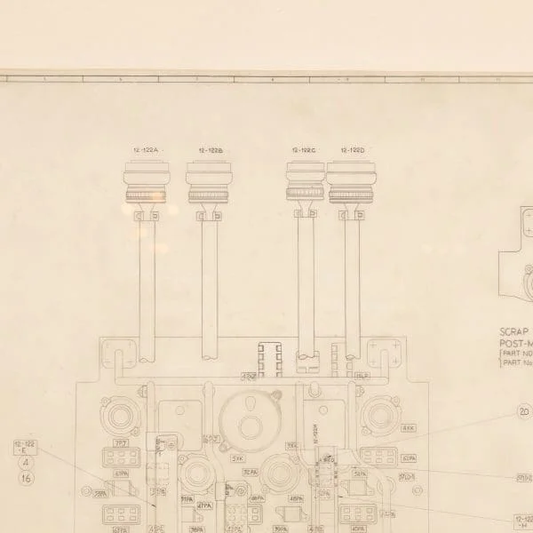 Original Concorde Design Drawing, England 1960s - Image 6