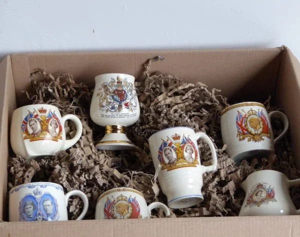 Collectable Royal Mugs X 6 And A Milk Jug - Image 3