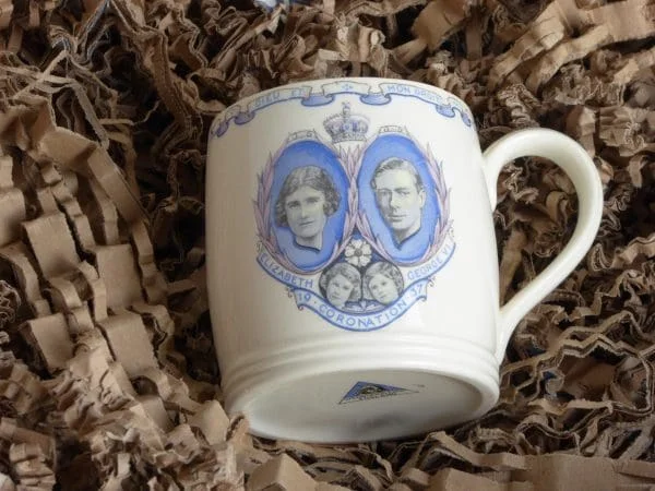 Collectable Royal Mugs X 6 And A Milk Jug