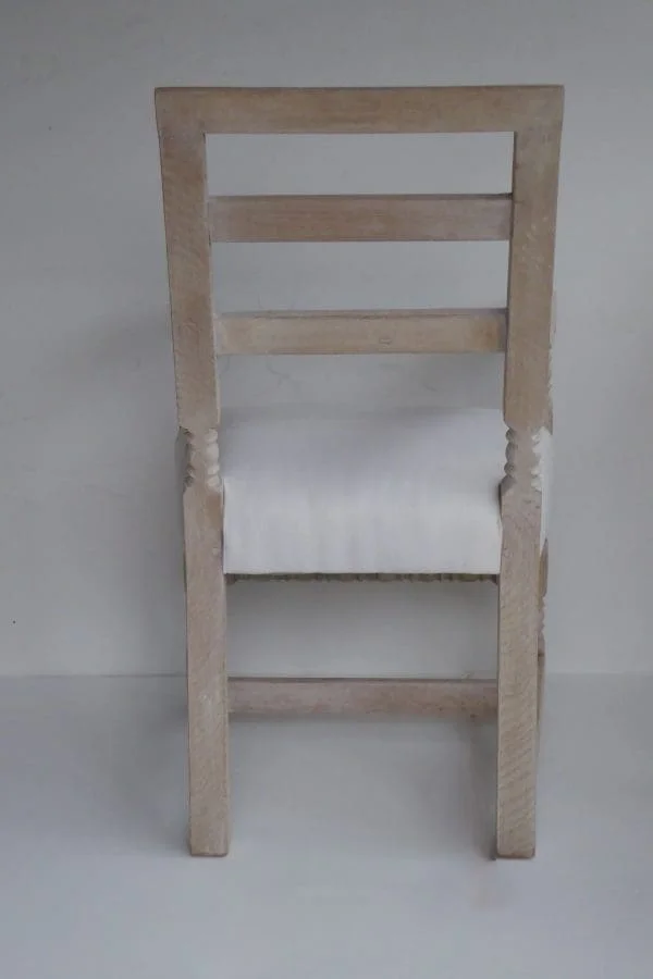 Solid Oak Weathered Antique Carver chair - Image 4