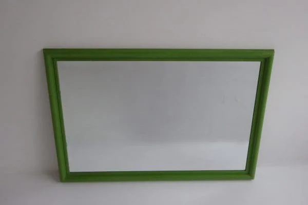 Vintage Beveled Mirror Painted Frame 95 x 63