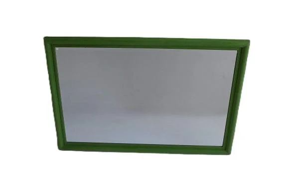 Vintage Beveled Mirror Painted Frame 95 x 63