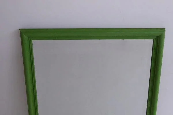 Vintage Beveled Mirror Painted Frame 95 x 63 - Image 8