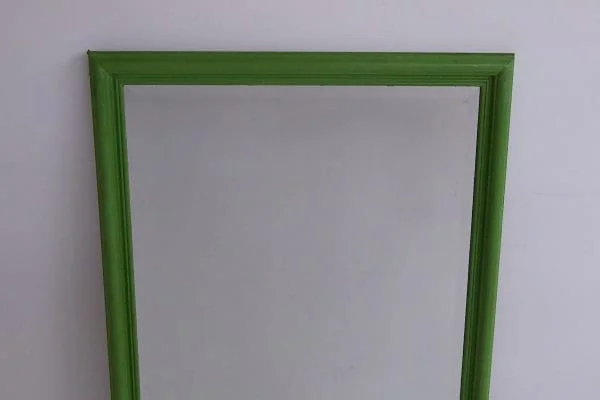 Vintage Beveled Mirror Painted Frame 95 x 63 - Image 7