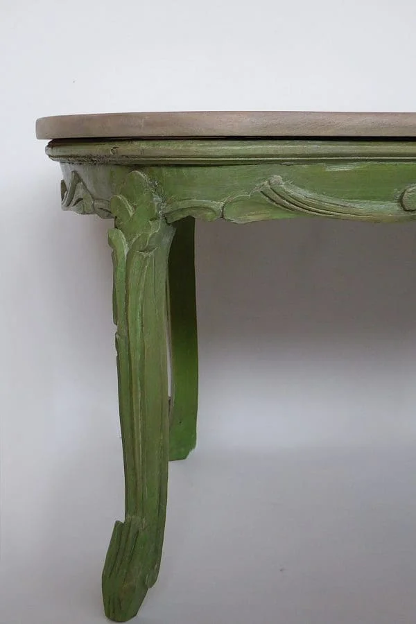 Vintage painted coffee table - Image 5