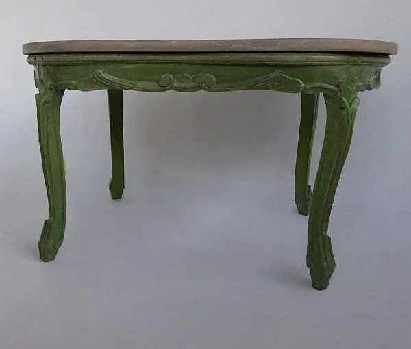 Vintage painted coffee table - Image 12