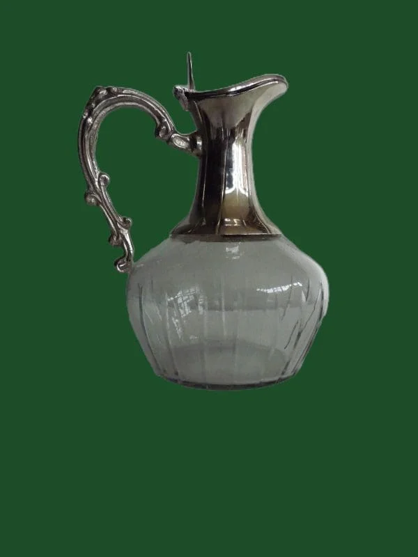 Antique Glass Claret Jug or Decanter C 1900