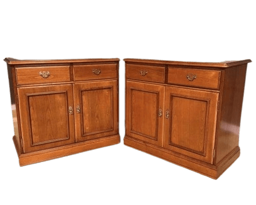 Pair of Younger Furniture Side Cabinets That Form A Sideboard