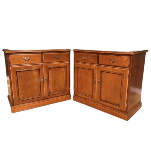 Pair of Younger Furniture Side Cabinets That Form A Sideboard