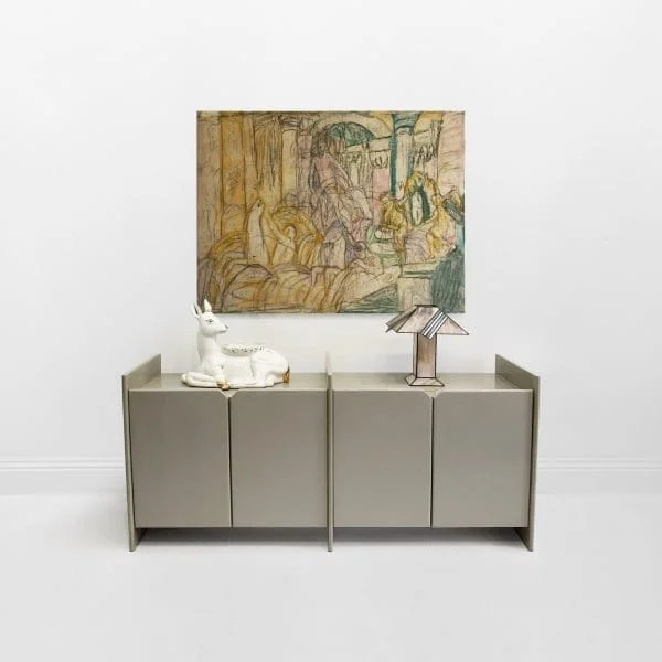 Postmodern 1980s Memphis Lacquered Sideboard - Image 3