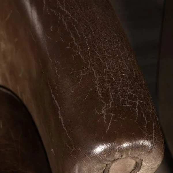 Pair of Sheepskin Leather Club Chairs, Holland, Late 20th Century - Image 17