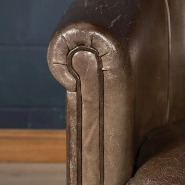 Pair of Sheepskin Leather Club Chairs, Holland, Late 20th Century - Image 9