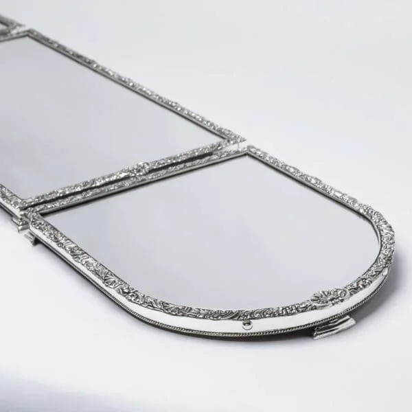 Silver Plated Mirrored Plateau made in Sheffield - Image 7