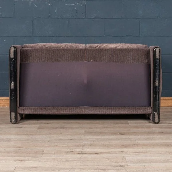 Maralunga Sofa in Original Vintage Velvet Fabric by Vico Magistretti, Italy, Late 20th Century - Image 11