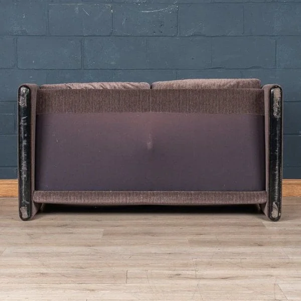 Late 20th Century Maralunga Sofa in Original Vintage Velvet Fabric by Vico Magistretti Italy - Image 7