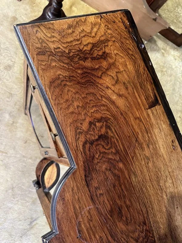 Victorian Rosewood Profusely Inlaid Sideboard - Image 4