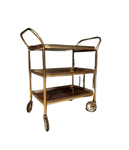 Vintage Tray Topped Trolley
