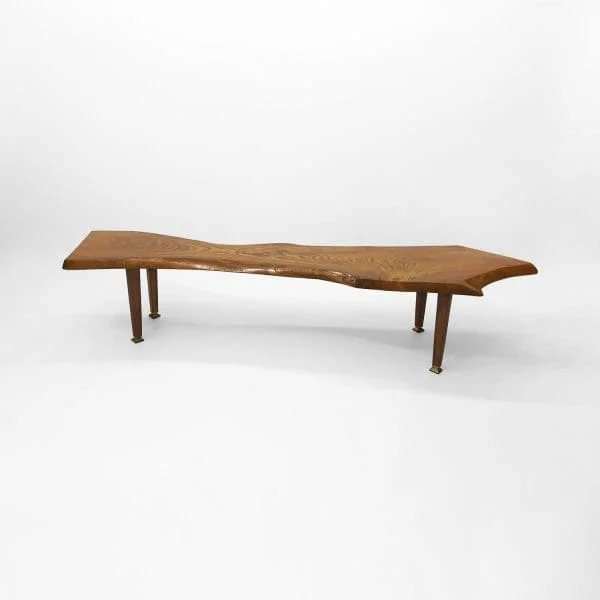 Vintage Tree Trunk Coffee Table Circa 1960s - Image 2