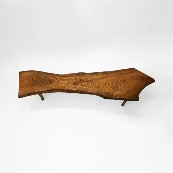 Vintage Tree Trunk Coffee Table Circa 1960s - Image 3