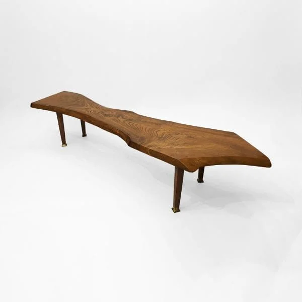 Vintage Tree Trunk Coffee Table Circa 1960s - Image 4