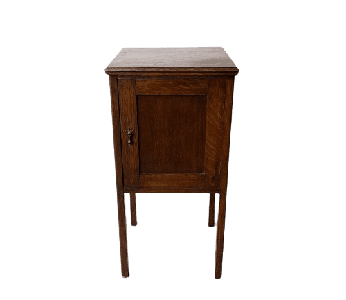 Edwardian Mahogany pot cupboard / bedside cabinet