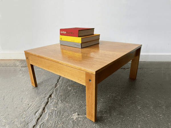 1980’s Early Habitat Pine coffee table - Image 2