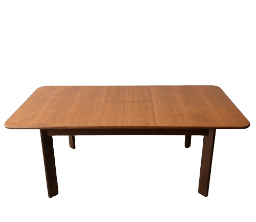 Rare 1960’s mid century G Plan dining table with angled legs