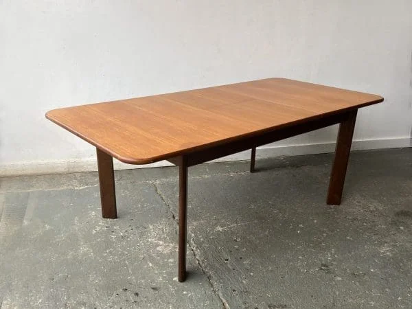 Rare 1960’s mid century G Plan dining table with angled legs - Image 5