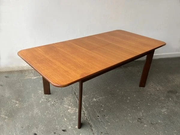 Rare 1960’s mid century G Plan dining table with angled legs - Image 4