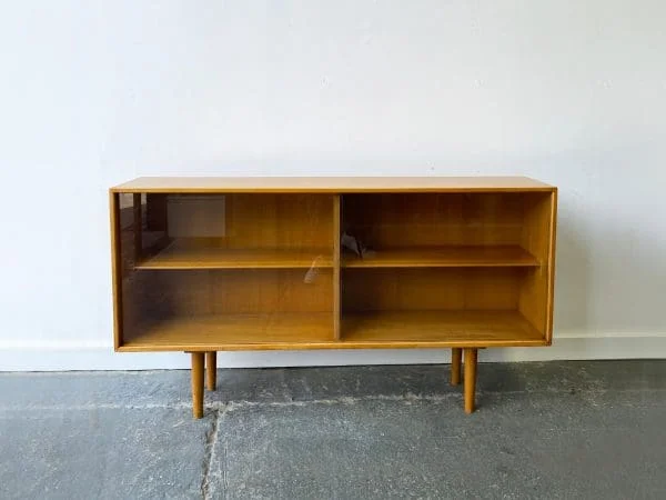 Rare ‘Hilleplan’ 1950’s Mid-Century ‘Unit D’ bookcase / sideboard by Robin Day for Hille