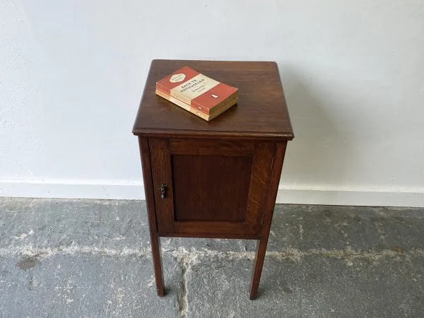 Edwardian Mahogany pot cupboard / bedside cabinet - Image 3