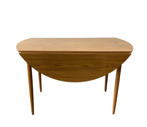 Mid-Century Modern drop leaf table by Schrieber Furniture