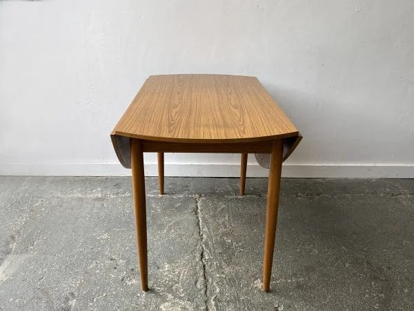 Mid-Century Modern drop leaf table by Schrieber Furniture - Image 4