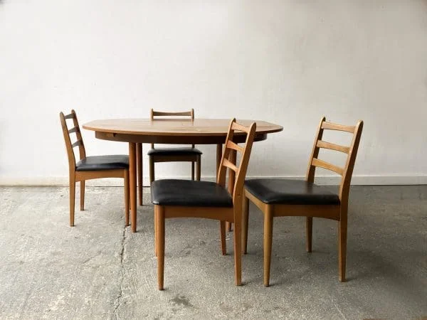 Dining set by Schreiber Furniture - 1960’s mid century modern - Image 2