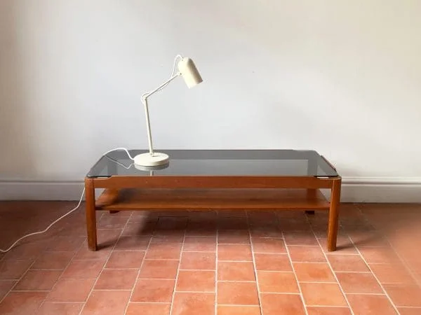 Mid century solid teak coffee table by Myer