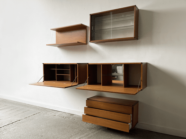 1960’s Mid Century Beaver and Tapley Modular Wall Units