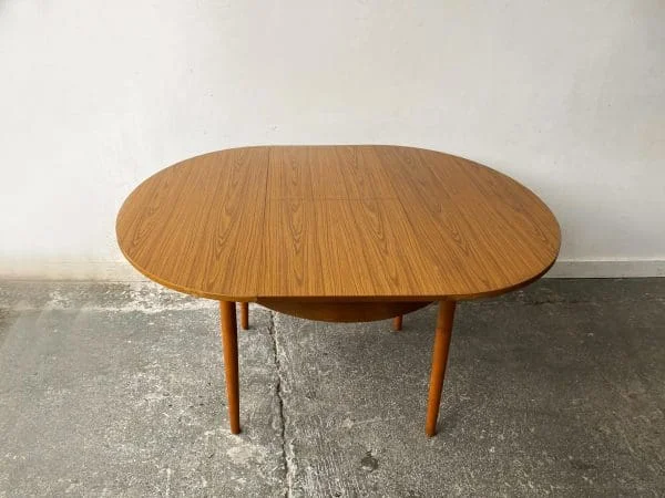 1960’s mid century Formica extending dining table by Schreiber - Image 3