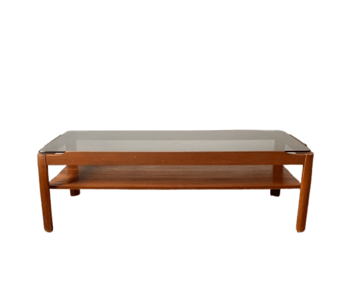 Mid century solid teak coffee table by Myer