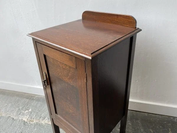 Antique Early 20th century Edwardian pot stand / bedside cabinet - Image 3