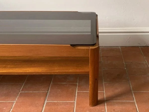 Mid century solid teak coffee table by Myer - Image 3