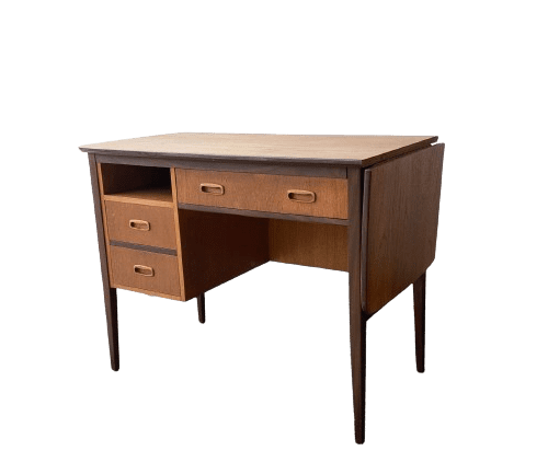 Mid-Century Modern extendable desk by Uniflex