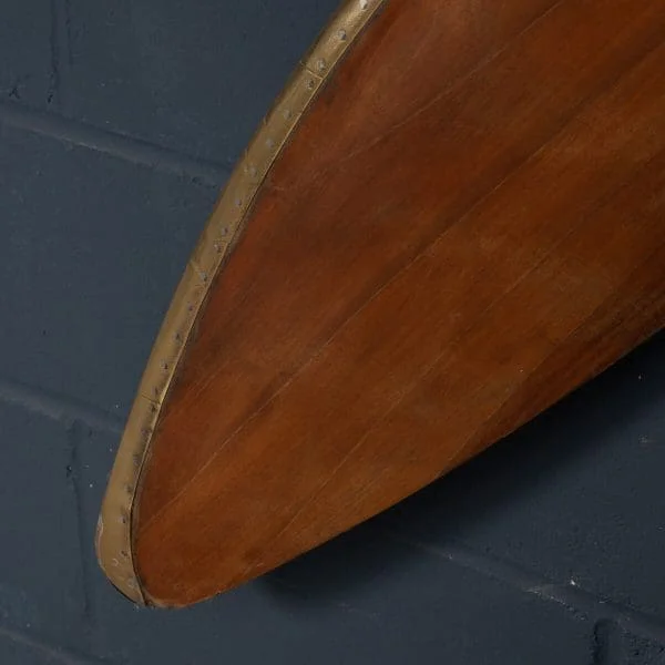 Massive Vintage Four-Blade Propeller, England 1920s - Image 4