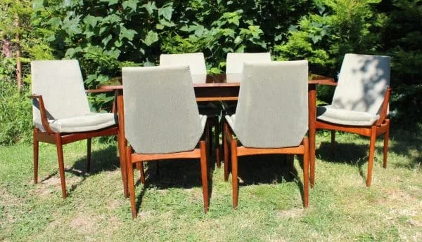 Mid Century Dining Table And Chairs By Archie Shine - Image 13