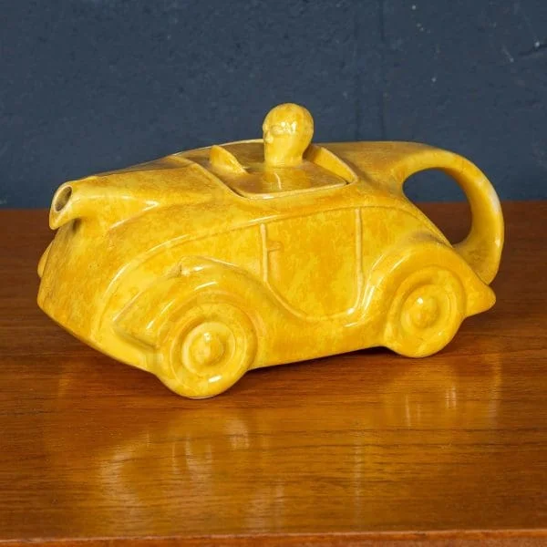 Art Deco Novelty Ceramic Tea Pot by Beswick, England Circa 1940 - Image 3